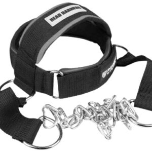 Power system posilovač krku head harness - černo/ šedá