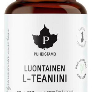 Puhdistamo l-theanine natural (luontainen l-teaniini) 60 kapslí