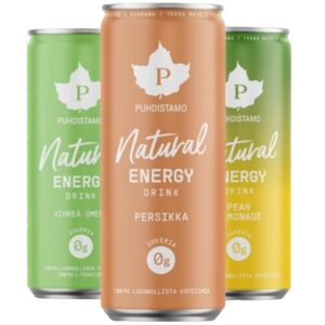 Puhdistamo natural energy drink 330 ml