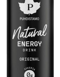 Puhdistamo natural energy drink 330 ml - original