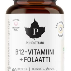 Puhdistamo vitamin b12 folate 60 kapslí