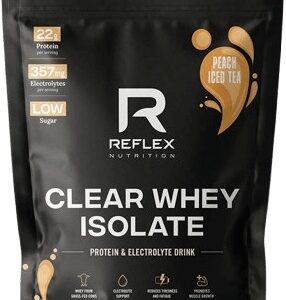 Reflex clear whey isolate 510 g - broskev ledový čaj