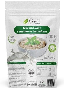 Revix ovesná kaše s medem a tvarohem 500 g - natural