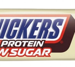 Snickers hiprotein low sugar bar 57 g - bílá čokoláda