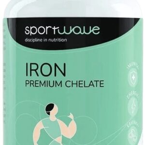 Sportwave iron premium chelate 120 kapslí 1+1 zdarma