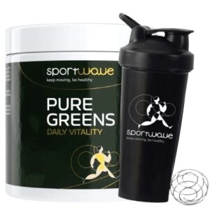 Sportwave pure greens daily vitality 300 g - citron/ limetka +