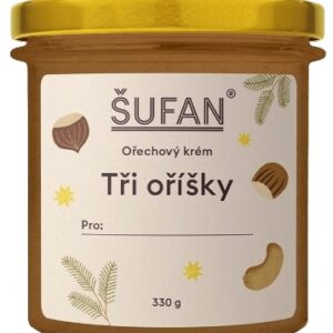 Šufan tři oříšky máslo 330 g