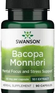 Swanson bacopa monnieri extract bakopa drobnolistá extrakt 10:1 50 mg