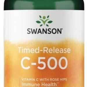 Swanson vitamin c with rose hips - timed release 500 mg 250 tablet