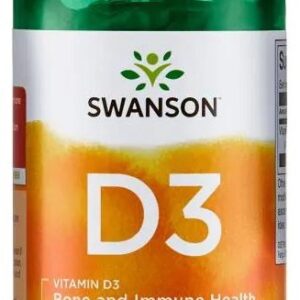 Swanson vitamín d3 2000 iu 250 kapslí