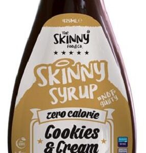 The skinny food co zero calorie syrup 425ml - cookies&cream