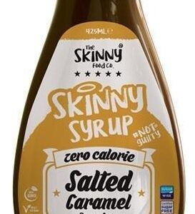 The skinny food co zero calorie syrup 425ml - salted caramel