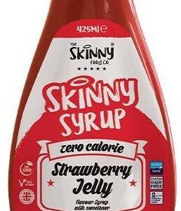 The skinny food co zero calorie syrup 425ml - strawberry syrup
