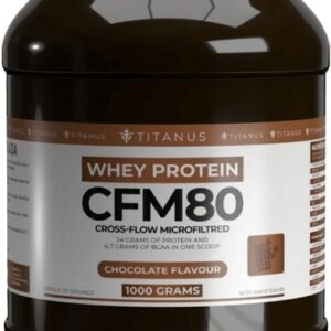 Titánus whey cfm 80 1000 g - vanilka