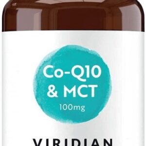Viridian co-q10 (koenzym q10) with mct 100mg 30 kapslí