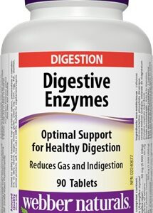 Webber naturals digestive enzymes 90 kapslí