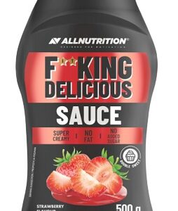 Allnutrition f**king delicious sauce 500 g - jahoda