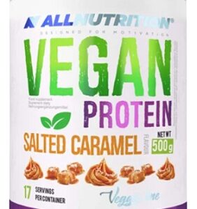 Allnutrition vegan protein 500 g - slaný karamel
