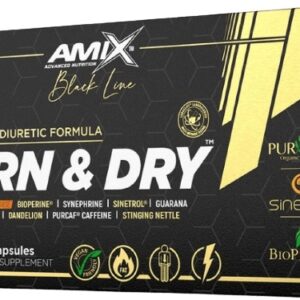 Amix black line burn & dry 90 kapslí