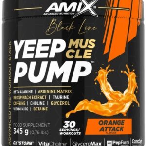 Amix black line yeep pump 345 g - pomerančový útok