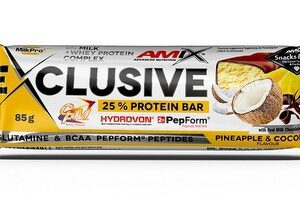Amix exclusive protein bar 85g - ananas/kokos
