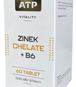Atp vitality zinek chelate +b6 60 tablet