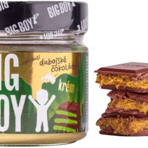 Big boy pistáciový krém s příchutí dubajské čokolády 170 g (limitovaná