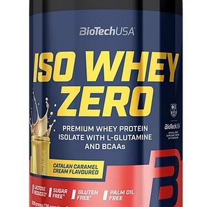 Biotechusa iso whey zero 908 g - catalan caramel cream