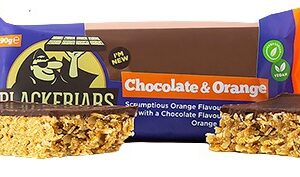 Blackfriars the fab 5 flapjack 90 g - čokoláda/pomeranč