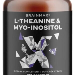 Brainmax l-theanine & myo-inositol 60 rostlinných kapslí