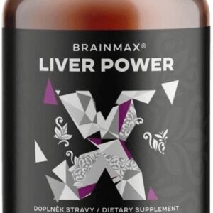 Brainmax liver power komplexní podpora jater 90 rostlinných kapslí