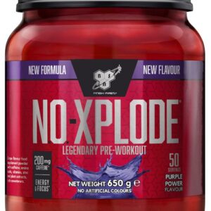 Bsn n.o.-xplode legendary pre-workout 650 g - purple power