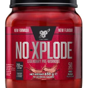 Bsn n.o.-xplode legendary pre-workout 650 g - red rush
