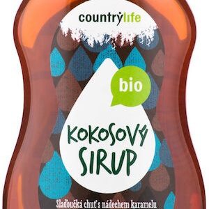 Country life bio sirup kokosový 250 ml