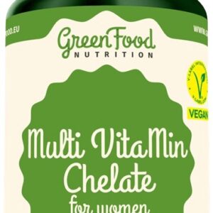 Greenfood multi vitamin chelát pro ženy 90 kapslí