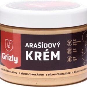 Grizly arašídový krém 500 g - bílá čokoláda
