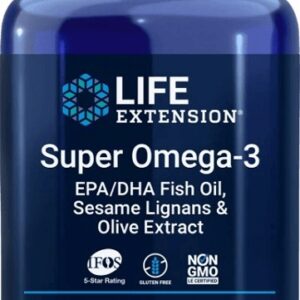 Life extension super omega-3 epa/dha fish oil