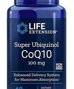 Life extension super ubiquinol coq10 60 kapslí
