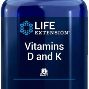 Life extension vitamins d and k 60 kapslí