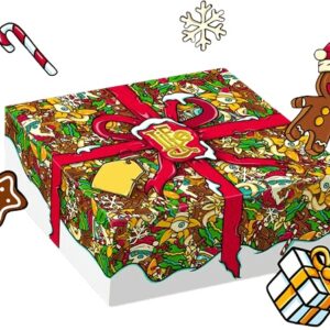 Lifelike vánoční dárková krabice