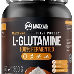 Maxxwin l-glutamine 100% fermented 300 g - malina výprodej 29.11.2025