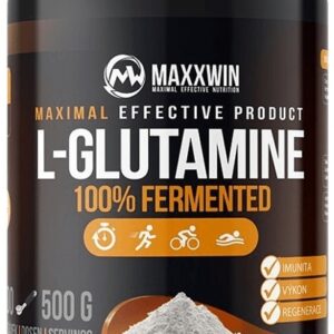 Maxxwin l-glutamine 100% fermented 500 g - bez příchuti