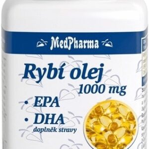 Medpharma rybí olej 1000mg + epa + dha 107 tobolek