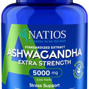 Natios ashwagandha extract 5000 mg 90 kapslí