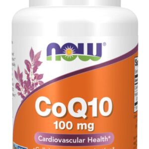 Now foods koenzym q10 100 mg + hawthorn berry 30 kapslí