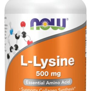 Now foods l-lysin 500 mg 100 tablet