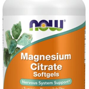 Now foods magnesium citrate (glycinát