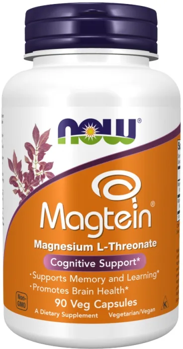 Now foods magtein magnesium threonate 90 kapslí