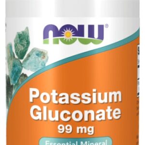 Now foods potassium gluconate 99 mg 100 tablet