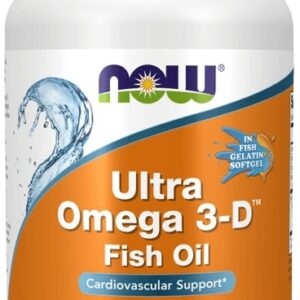 Now foods ultra omega 3-d 600 epa/300 dha + vitamin d3 90 kapslí